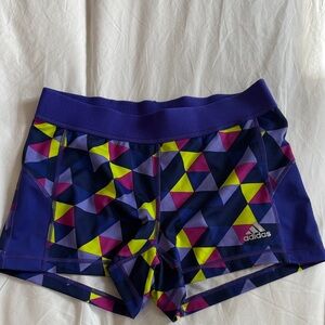 Adidas Multicolor Geometric Shorts